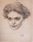 Nikolay Fechin Portrait of lady oil painting artist